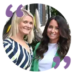 Nicola Cardy and Laura Cooper - Owners of Monkey Puzzle Timperley
